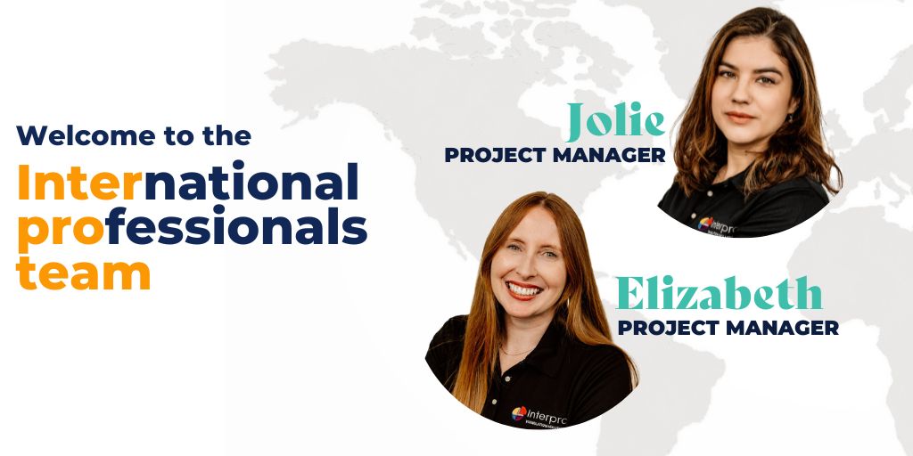 Welcome to the International Professionals Team Project Managers graphic
