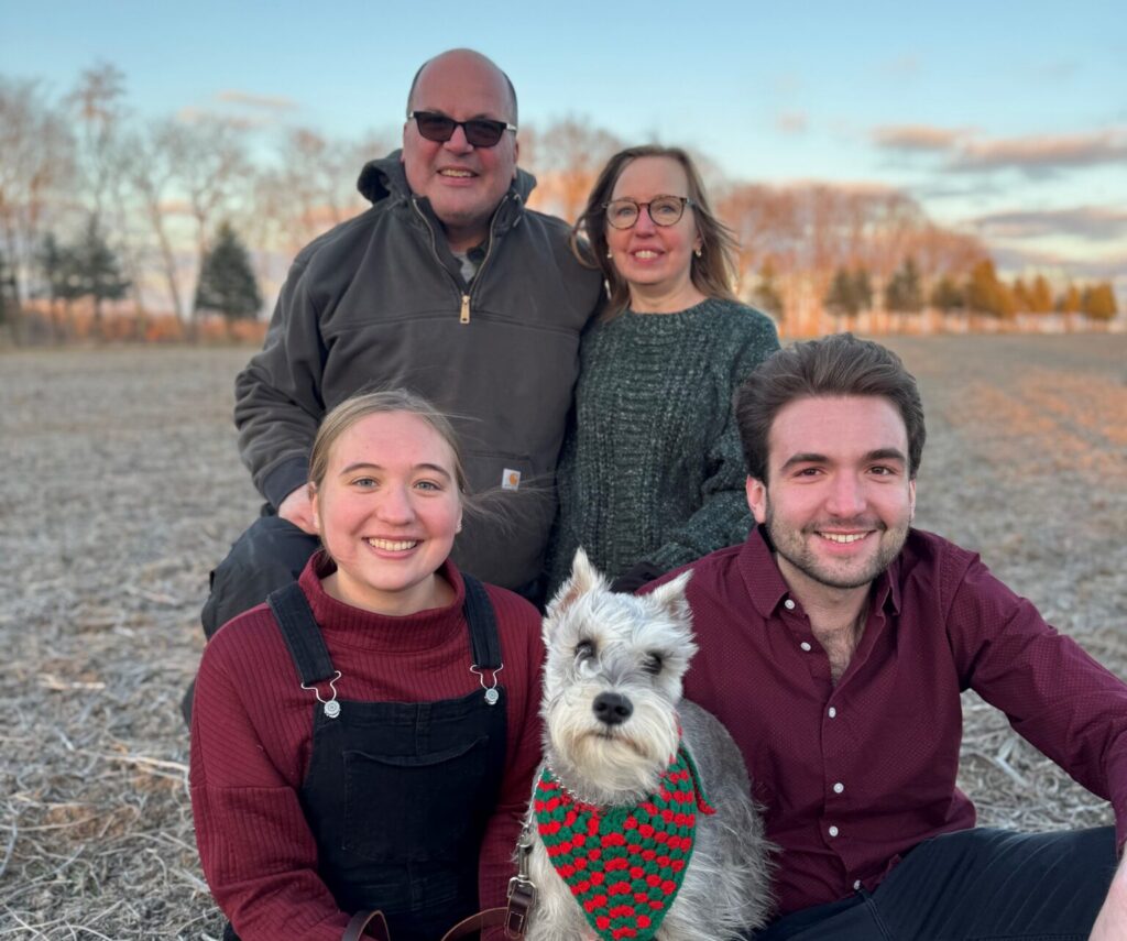 Erich and his Family Christmas Tree Shopping