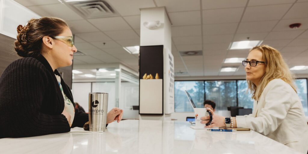 Interpro team members collaborating on inclusive, human-centered translation and localization projects that prioritize cultural sensitivity, quality, and global communication.