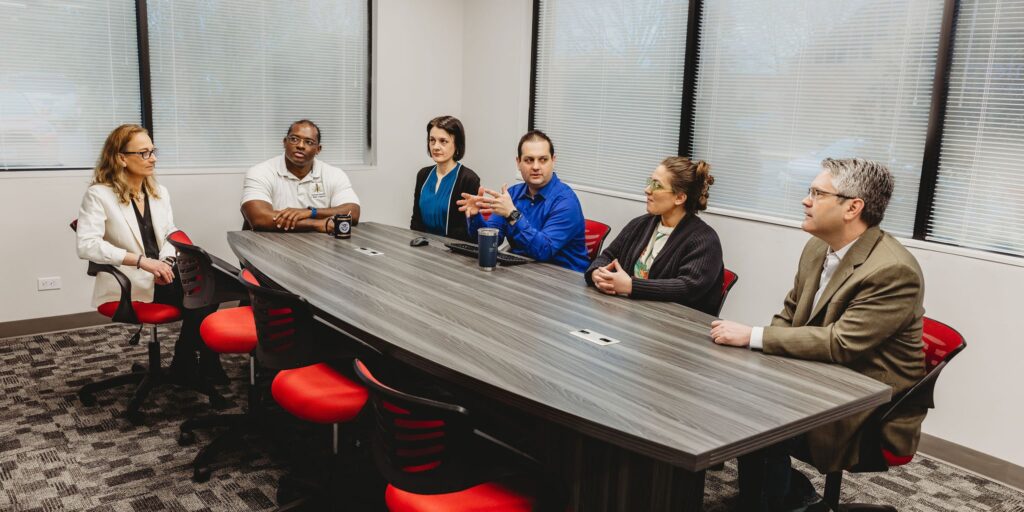 Interpro Team Discussing Sample Translation