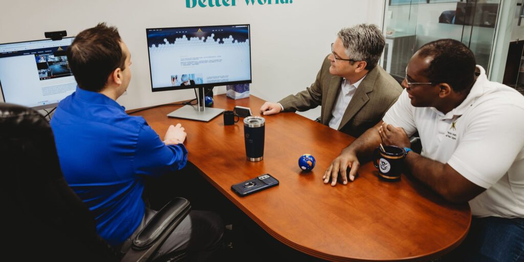 localization project management planningMeeting at Interpro