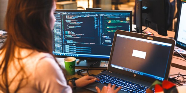 Technical localization engineer working on multilingual content and translation systems
